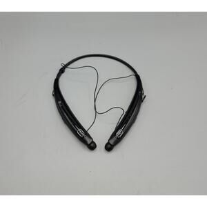 LG Tone Pro HBS-770 Bluetooth Wireless Stereo Headset Black Tested Works
